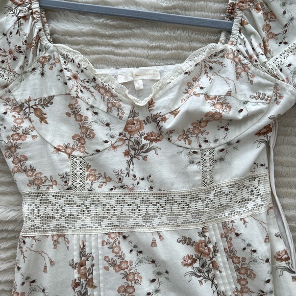 LoveShackFancy Calluna Maxi Dress in Winding Bow Floral - Picture 5 of 5